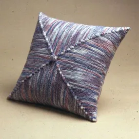 Patons Knit Diagonal Square Pillow