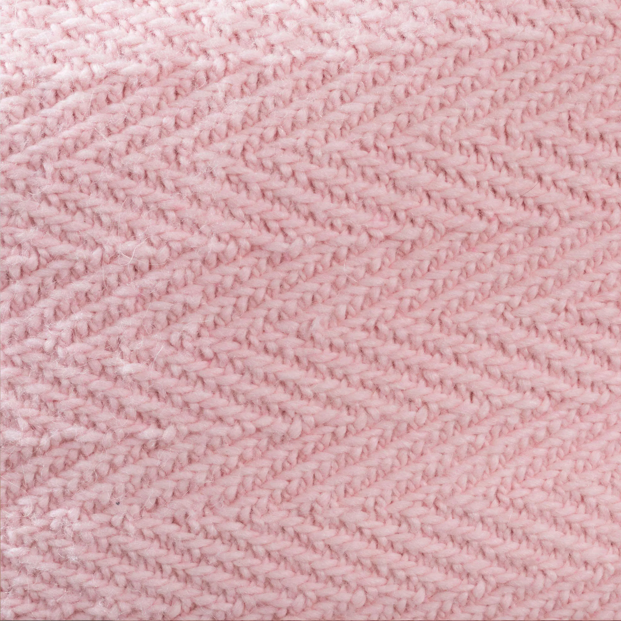 Patons Knit Herringbone Pillow