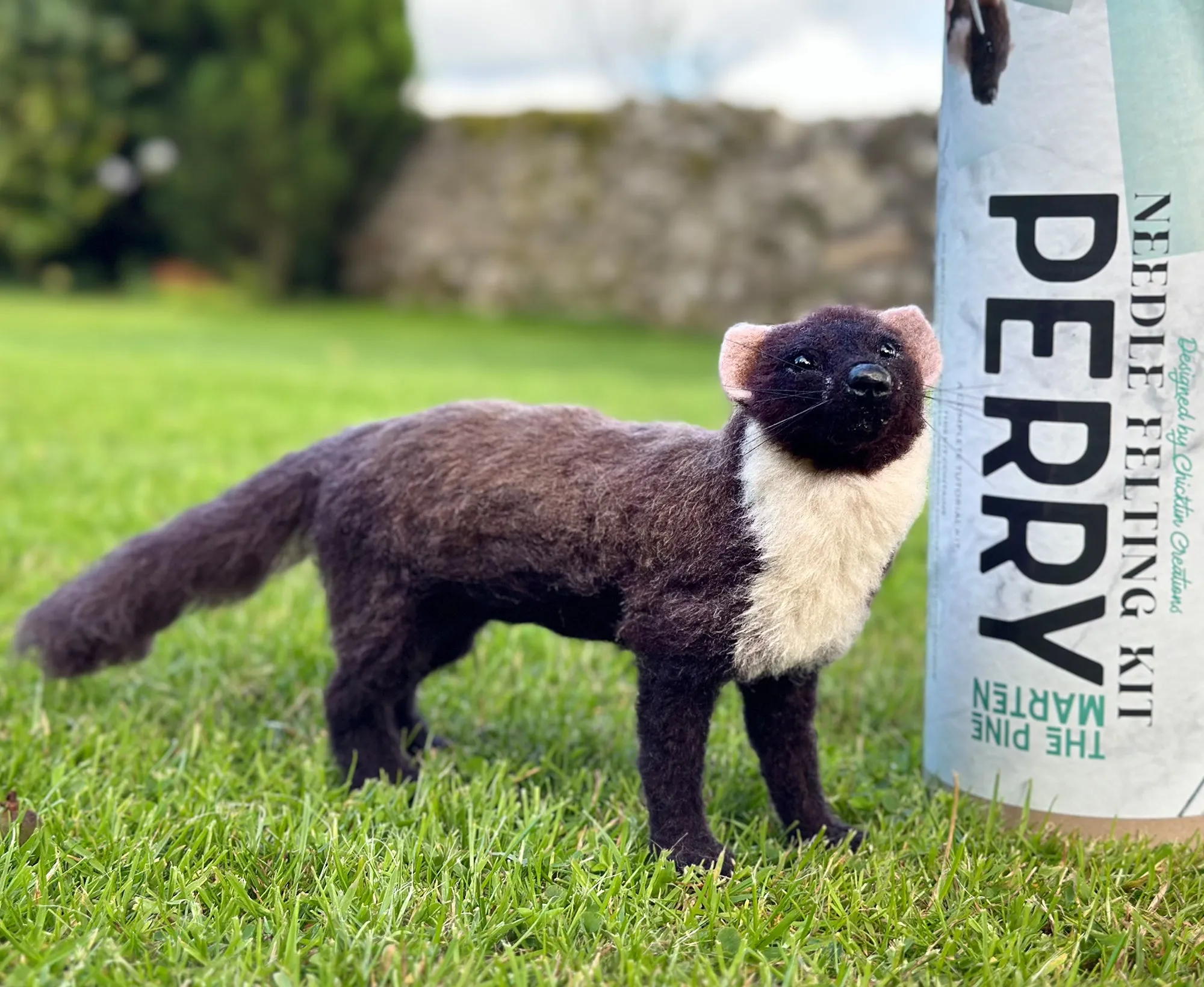 Perry The Pine Marten | Artisan Needle Felting Kit