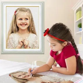 Photo Custom Full Round/Square Diamond Painting Cross Stitch Wall Decor DIY Diamond Mosaic