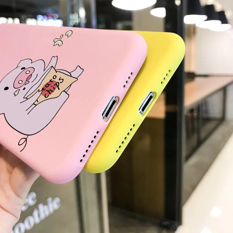 Pig Couple Phone cases