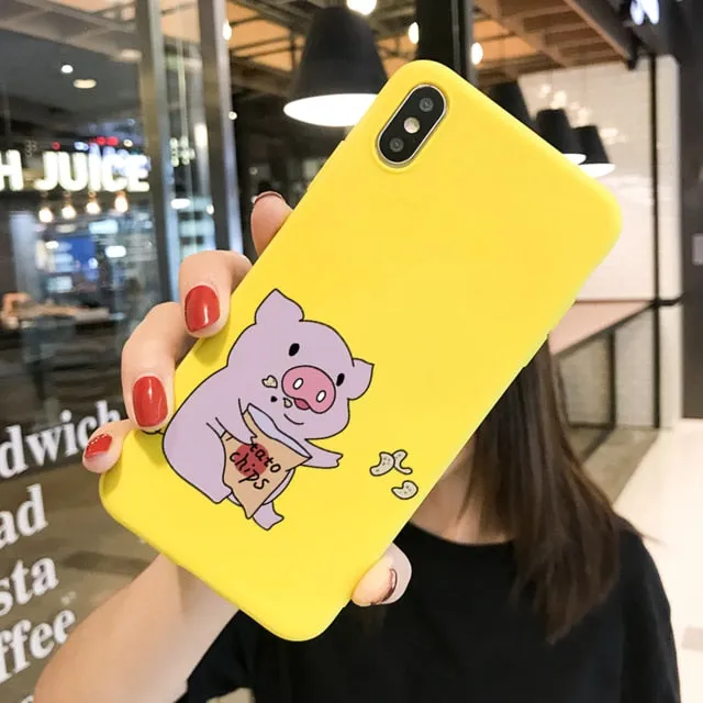 Pig Couple Phone cases