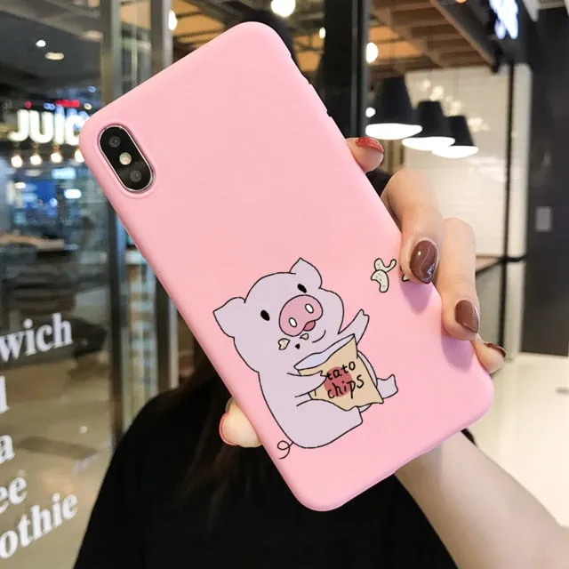 Pig Couple Phone cases