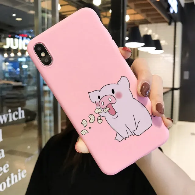 Pig Couple Phone cases