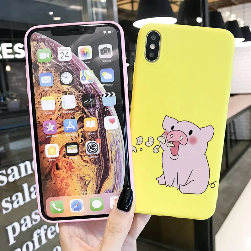 Pig Couple Phone cases
