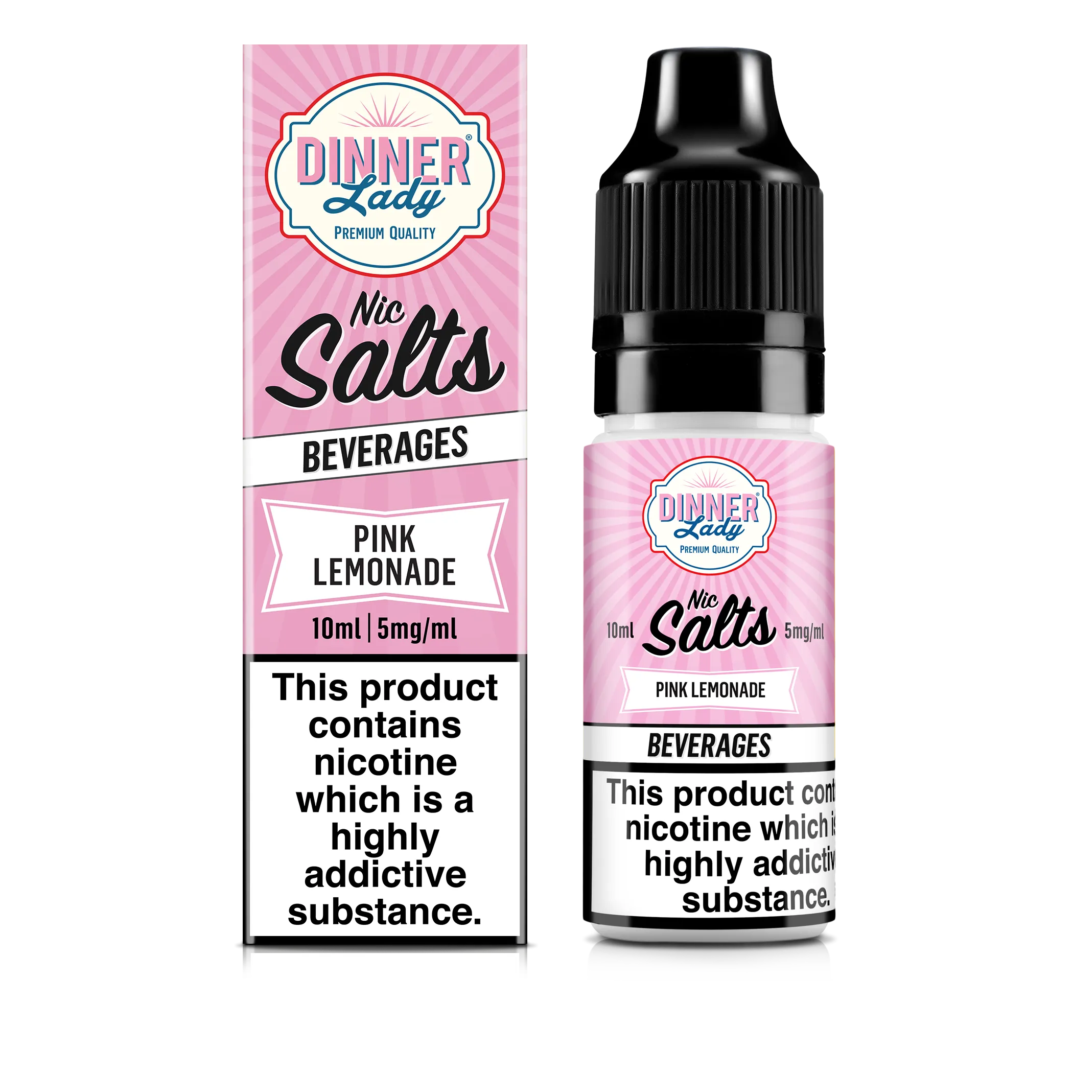Pink Lemonade  Nic Salts 50:50 10ml E-Liquid