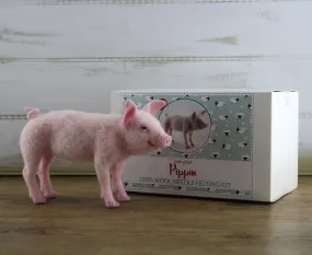 Pippin The Pig | Needle Felting Kit