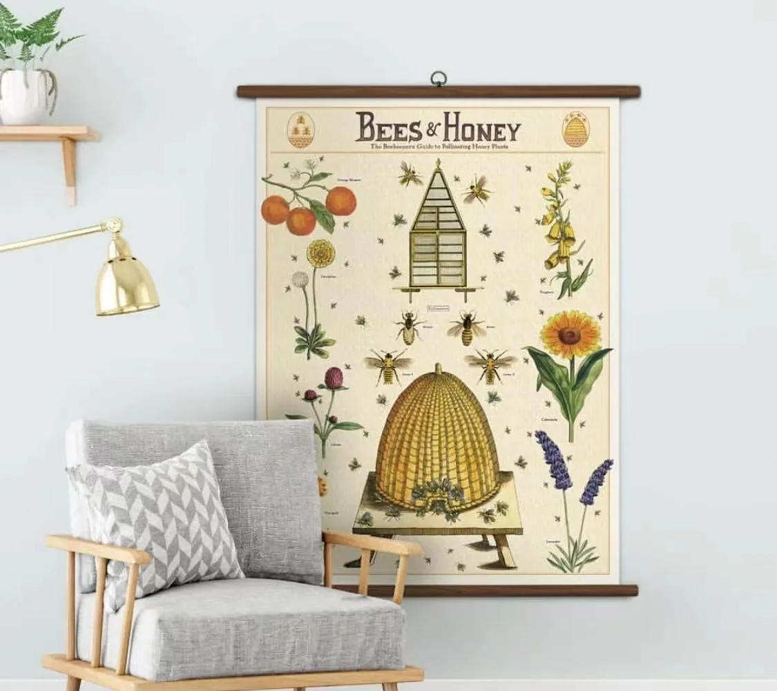 Playroom Poster – Bees & Honey
