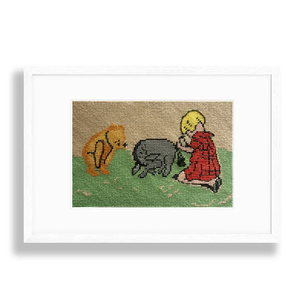 Pooh Bear and Friends Needlepoint Kit