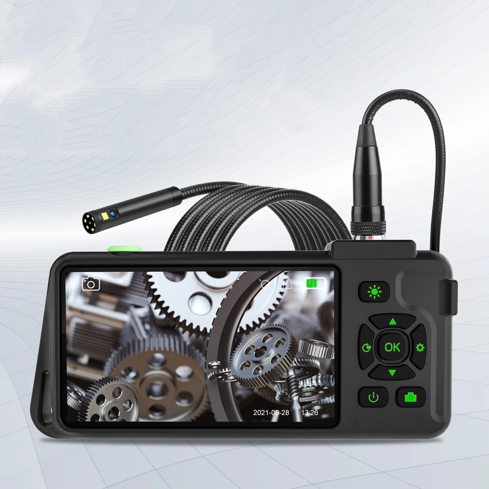 Portable Handheld Industrial Endoscope For Automotive Pipelines