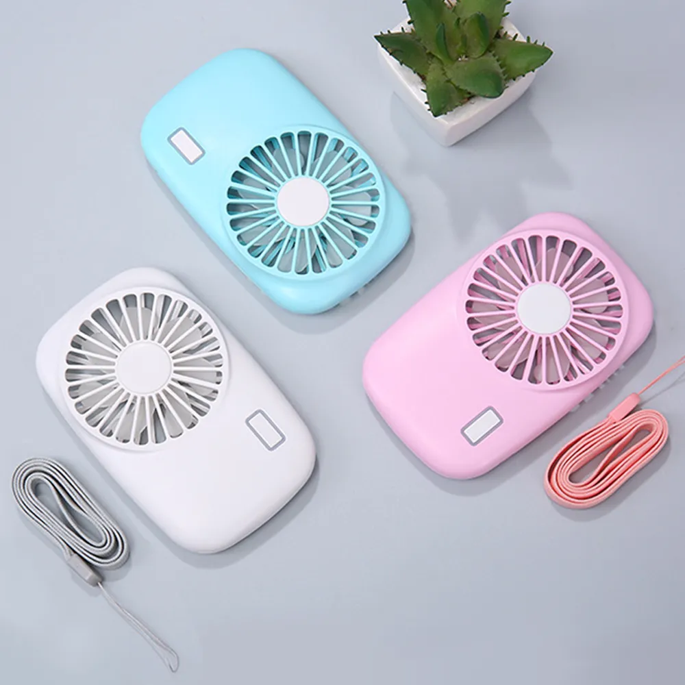 Portable Mini USB Fan with Lanyard