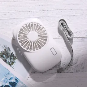 Portable Mini USB Fan with Lanyard