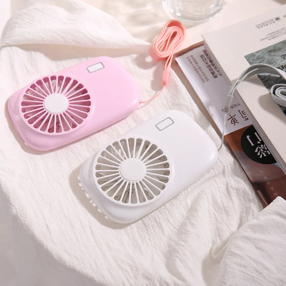 Portable Mini USB Fan with Lanyard