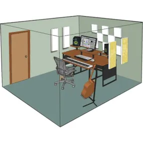 Primacoustic LONDON 8 Room Kit Z900 0105 09 (Paintable) - White