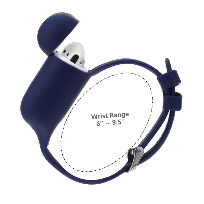Protective Cover for AirPods 2 Case Bands Silicone Wrist Shell Compatible for Apple Air Pods 2 tws charging box Sport portable