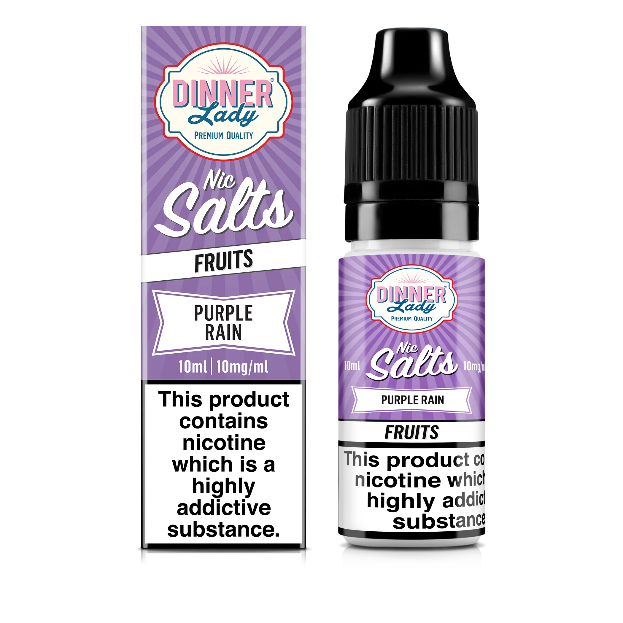 Purple Rain  Nic Salts 50:50 10ml E-Liquid