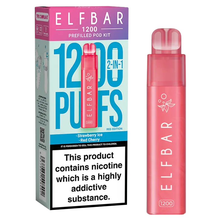Red Edition Elfbar 1200 Pod Kit
