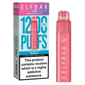 Red Edition Elfbar 1200 Pod Kit