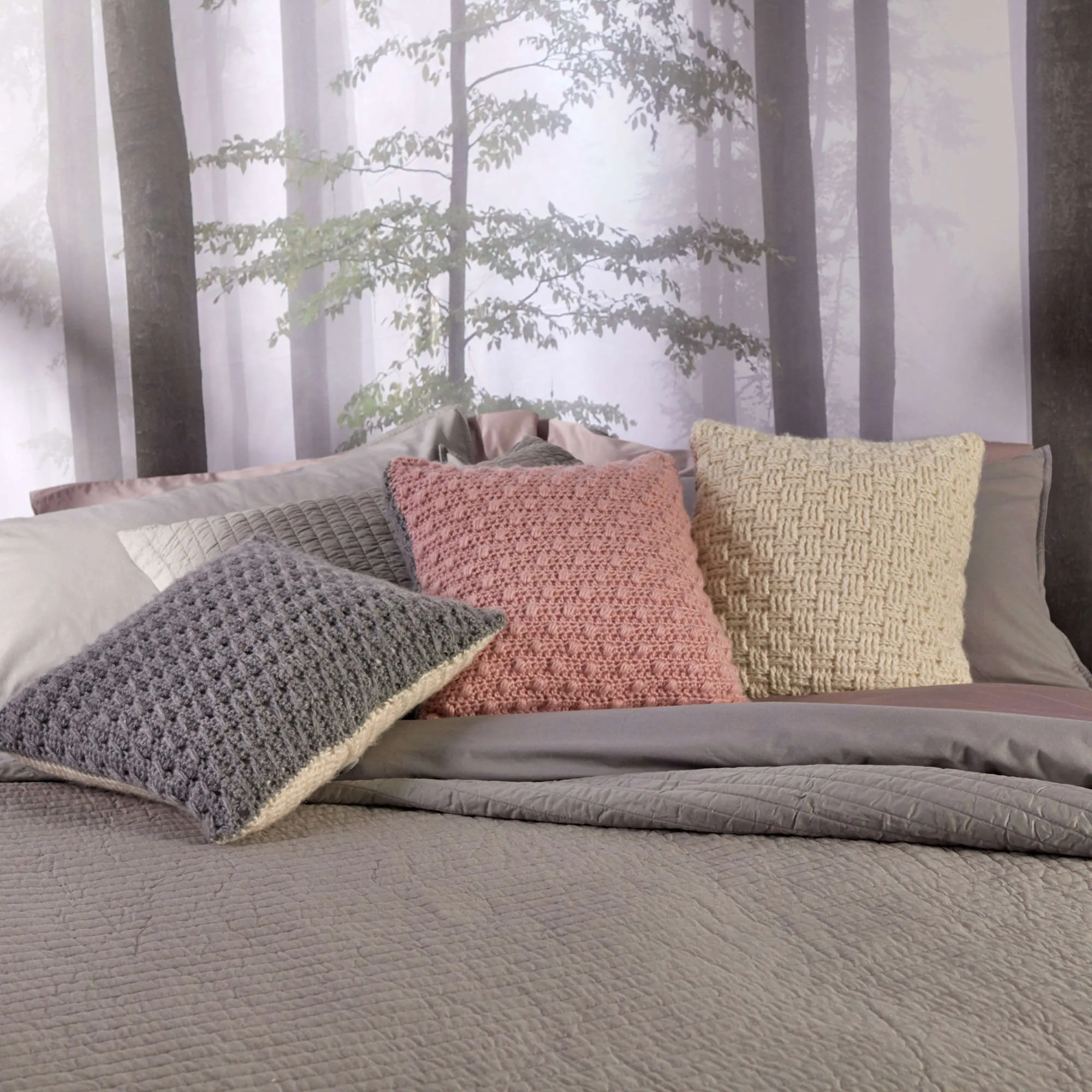 Red Heart Crochet Corner-to-Corner Guest Throw