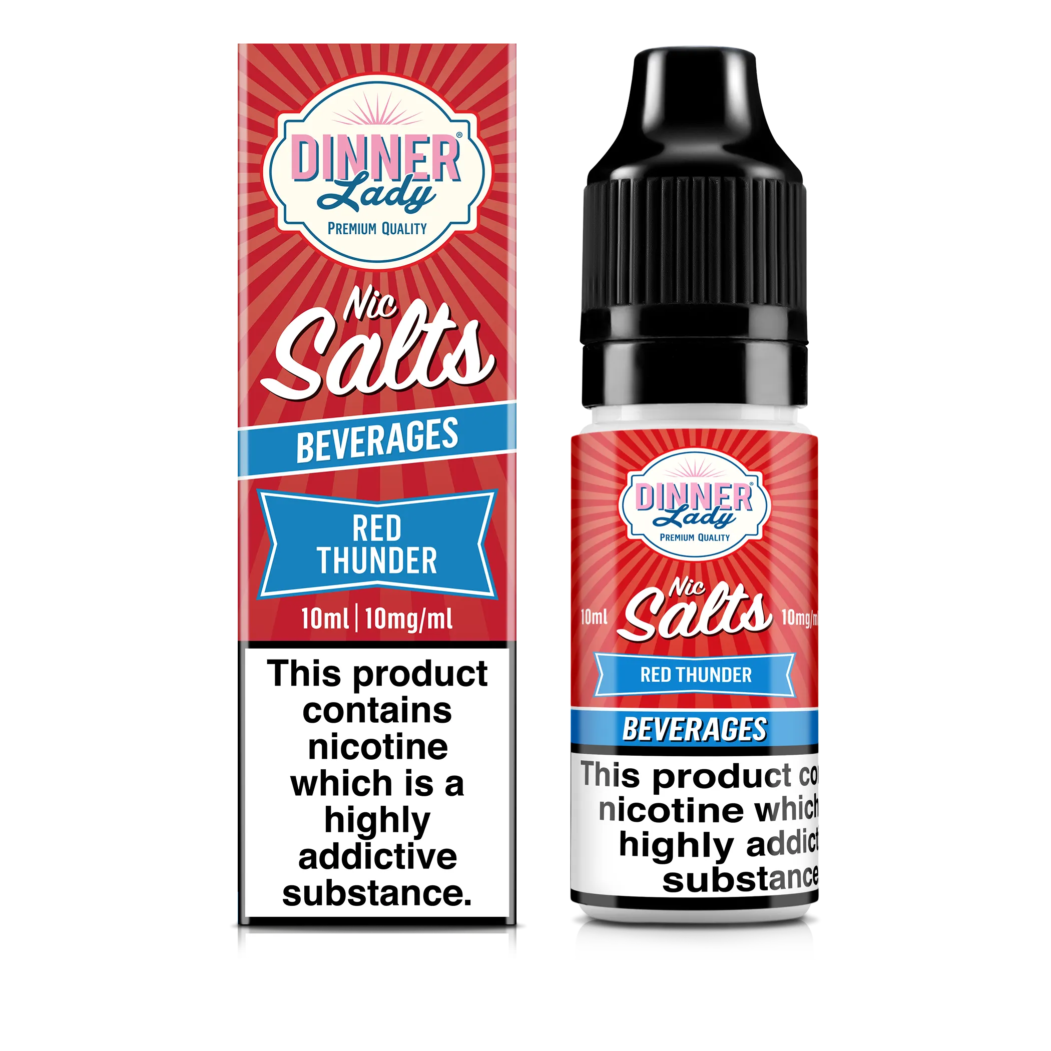 Red Thunder Nic Salts 50:50 10ml E-Liquid