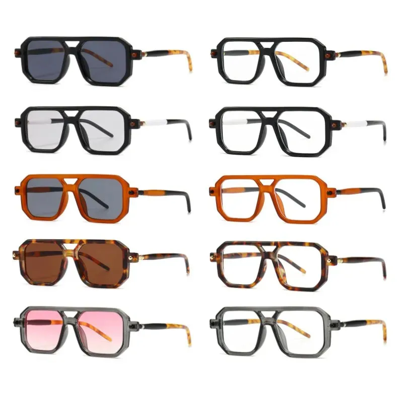 Retro Style Frame Glasses - Blue Light Filter | UV400