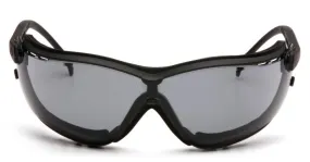 Safety Goggle - Glasses W/Foam Gasket - Pyramex Brand Model # V2G