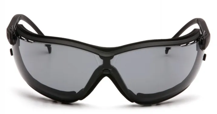 Safety Goggle - Glasses W/Foam Gasket - Pyramex Brand Model # V2G