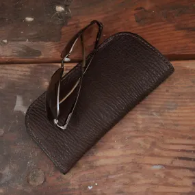 Shark Brown Glasses Case