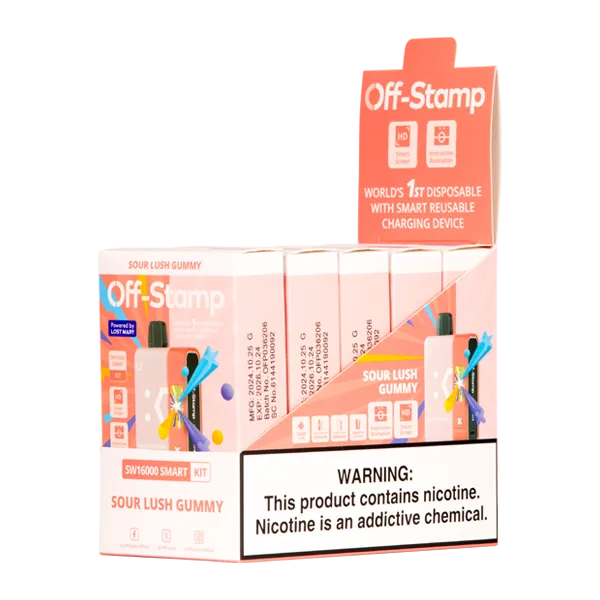 Sour Lush Gummy Off Stamp SW16000 Kit