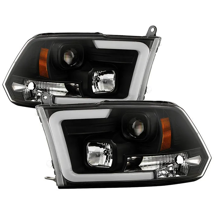 Spyder Platinum Dodge Ram 1500 2500 3500 10-18 Headlights Black