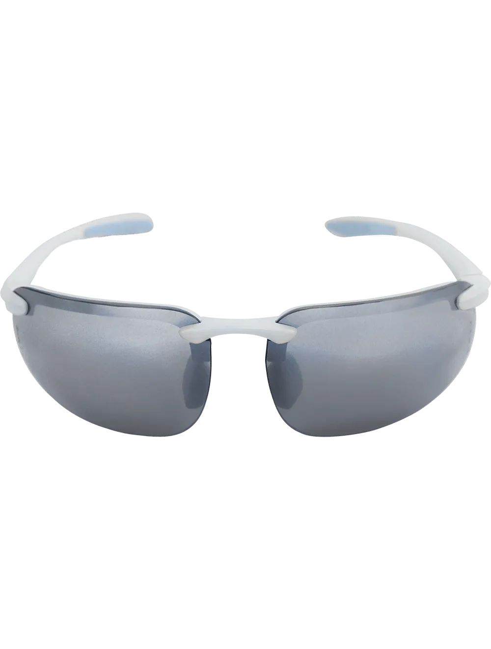 Swordfish®X Silver Mirror Lens, Shiny White Frame Safety Glasses - LIMITED STOCK - BH25187