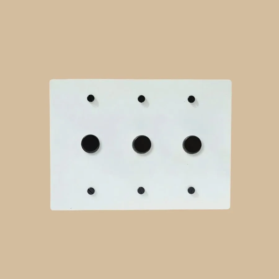 The Brass 3-Way Rotary Dimmer Switch (1 to 5 Gang)
