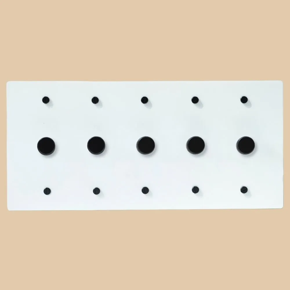 The Brass 3-Way Rotary Dimmer Switch (1 to 5 Gang)