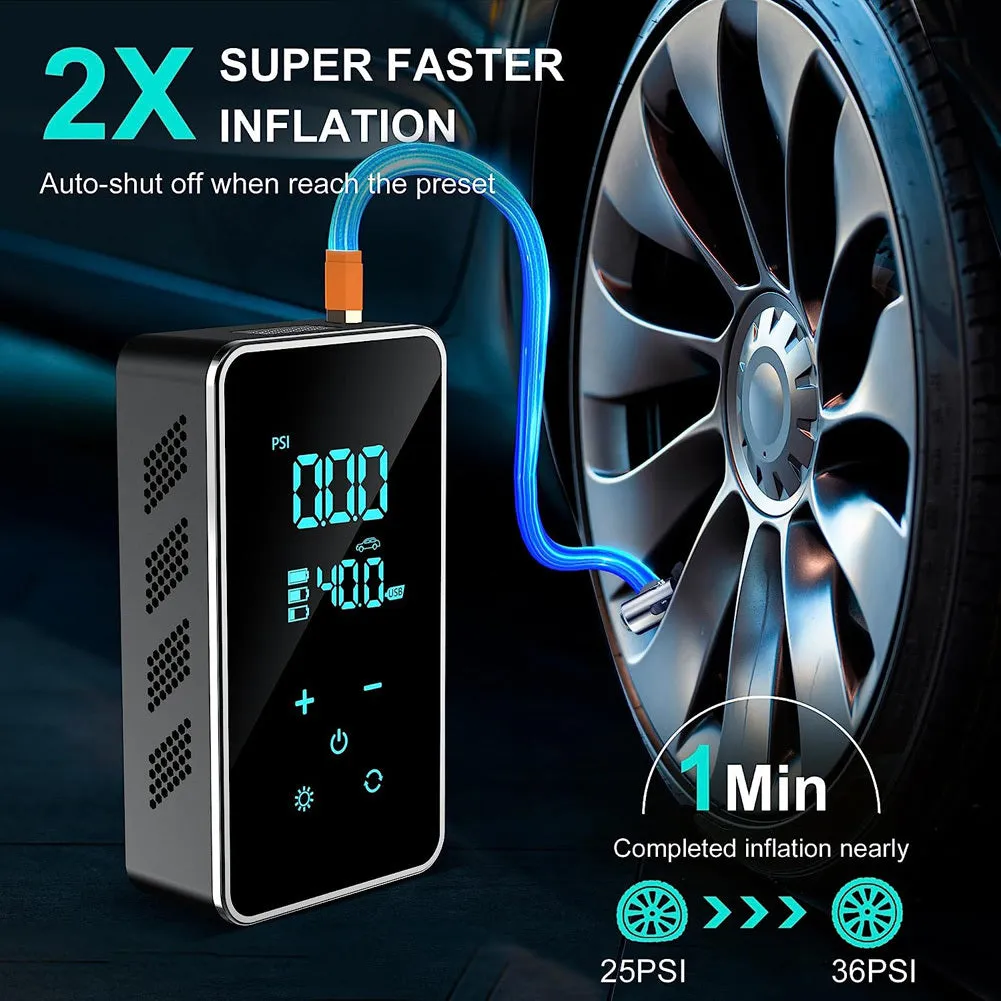 Tire Inflator Portable Air Compressor 16l/Min 150 Psi Air Pump