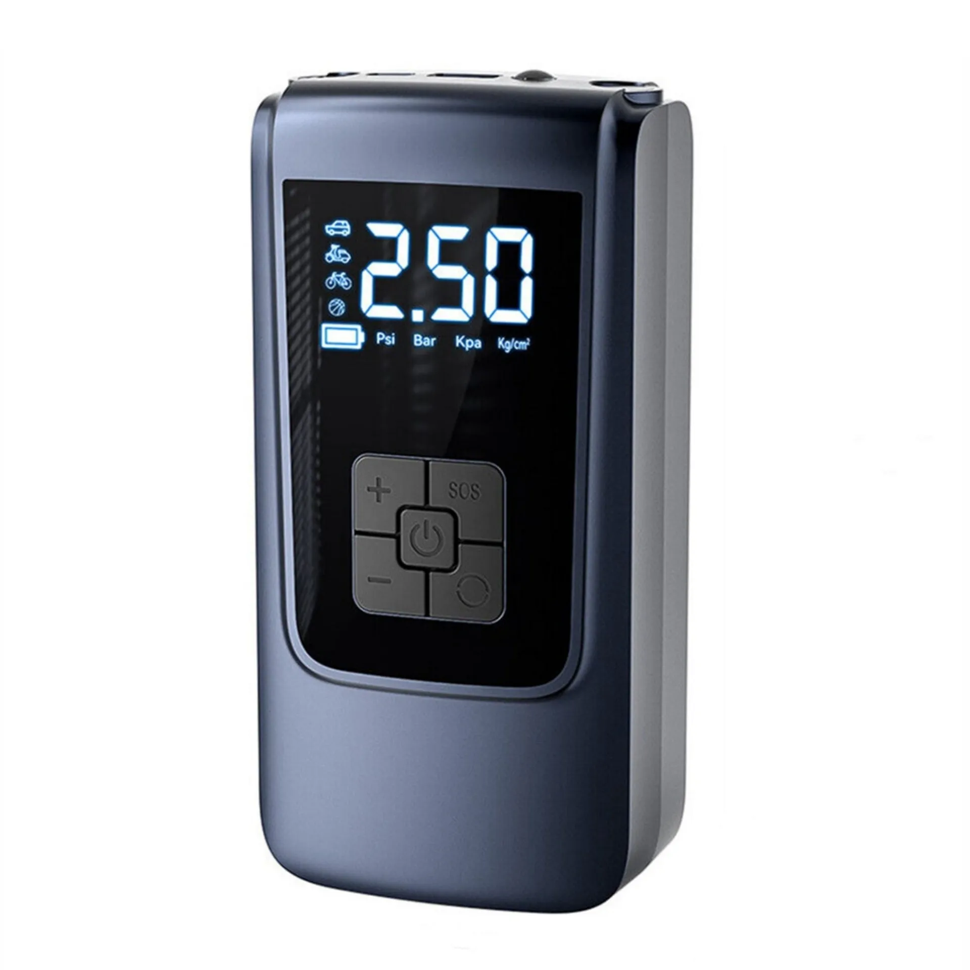 Tire Inflator Portable Air Compressor 6000mAh Cordless DC12V