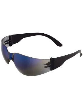Torrent™ Blue Mirror Lens, Matte Black Frame Safety Glasses - BH149