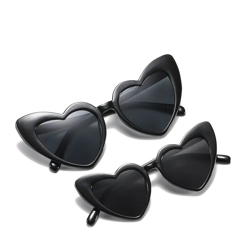 Trendy Love Hot Mom Parent-child Set Sunglasses