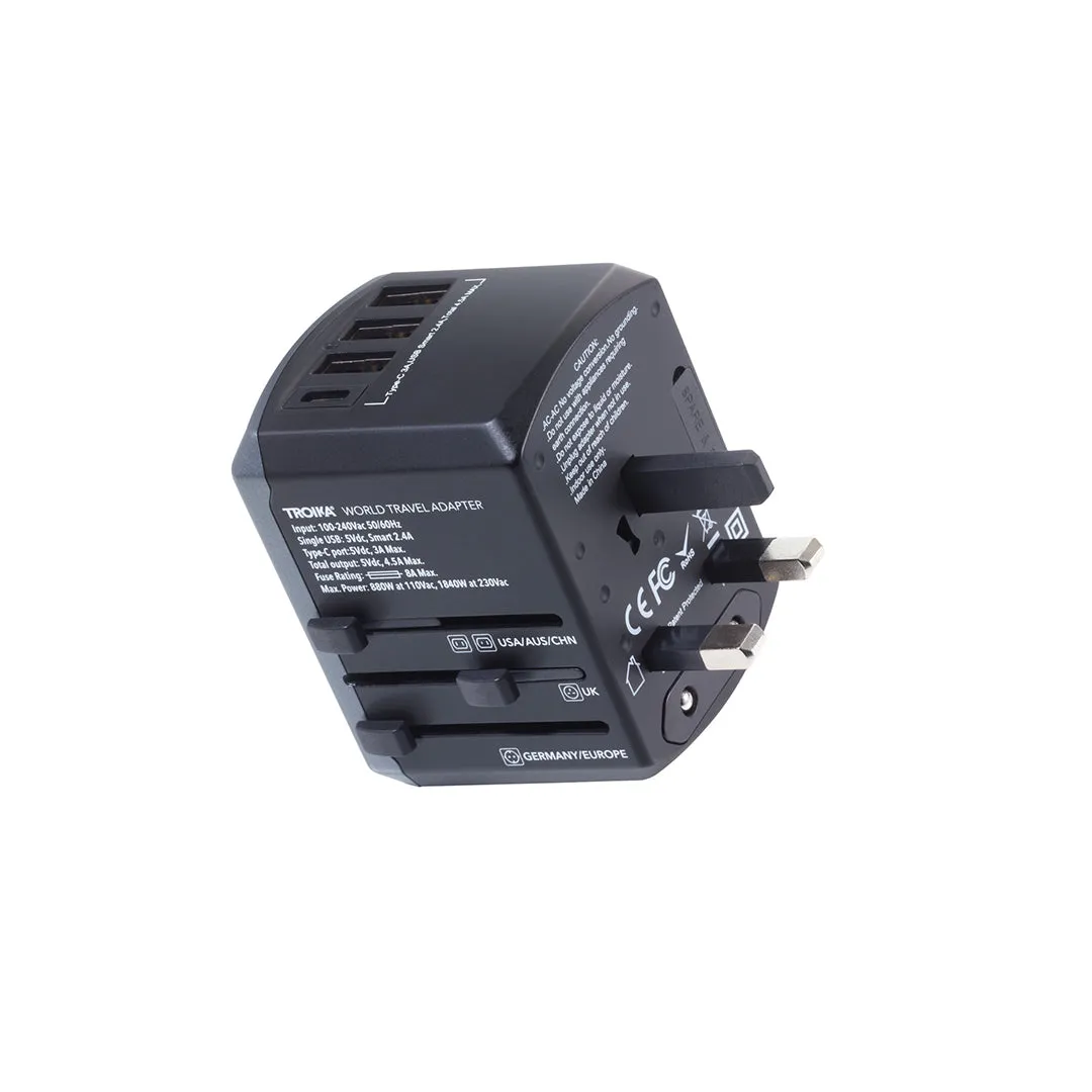 Troika Universal Travel Adapter