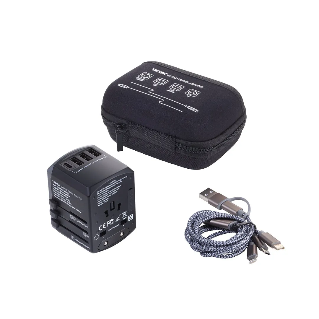 Troika Universal Travel Adapter