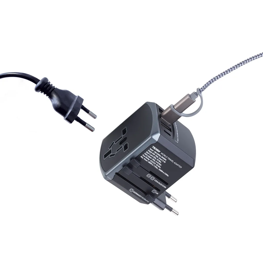 Troika Universal Travel Adapter