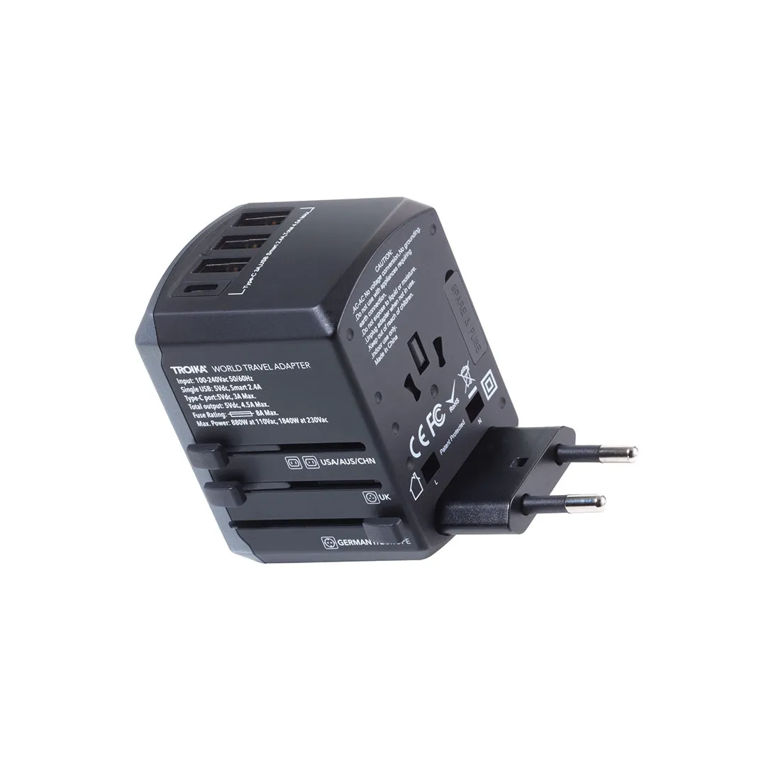 Troika Universal Travel Adapter