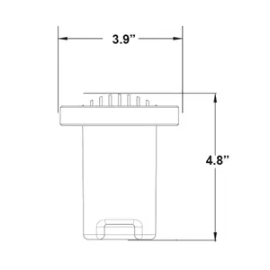 Unique Lighting Systems - Nova Star Grate Knights Series No Lamp