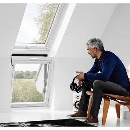 VELUX VIU White Polyurethane Fixed Vertical Elements