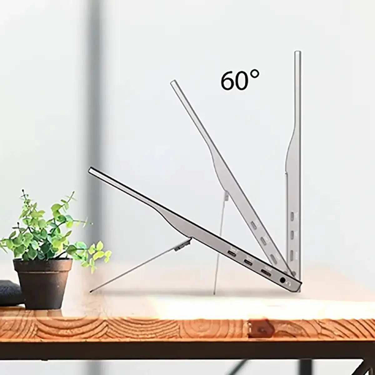 ViewSonic VG1655 - 15.6" Portable 1080p IPS Monitor with 60W USB C and mini-HDMI