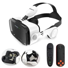 VR Glasses With Headset Stereo - Virtual Reality Kit