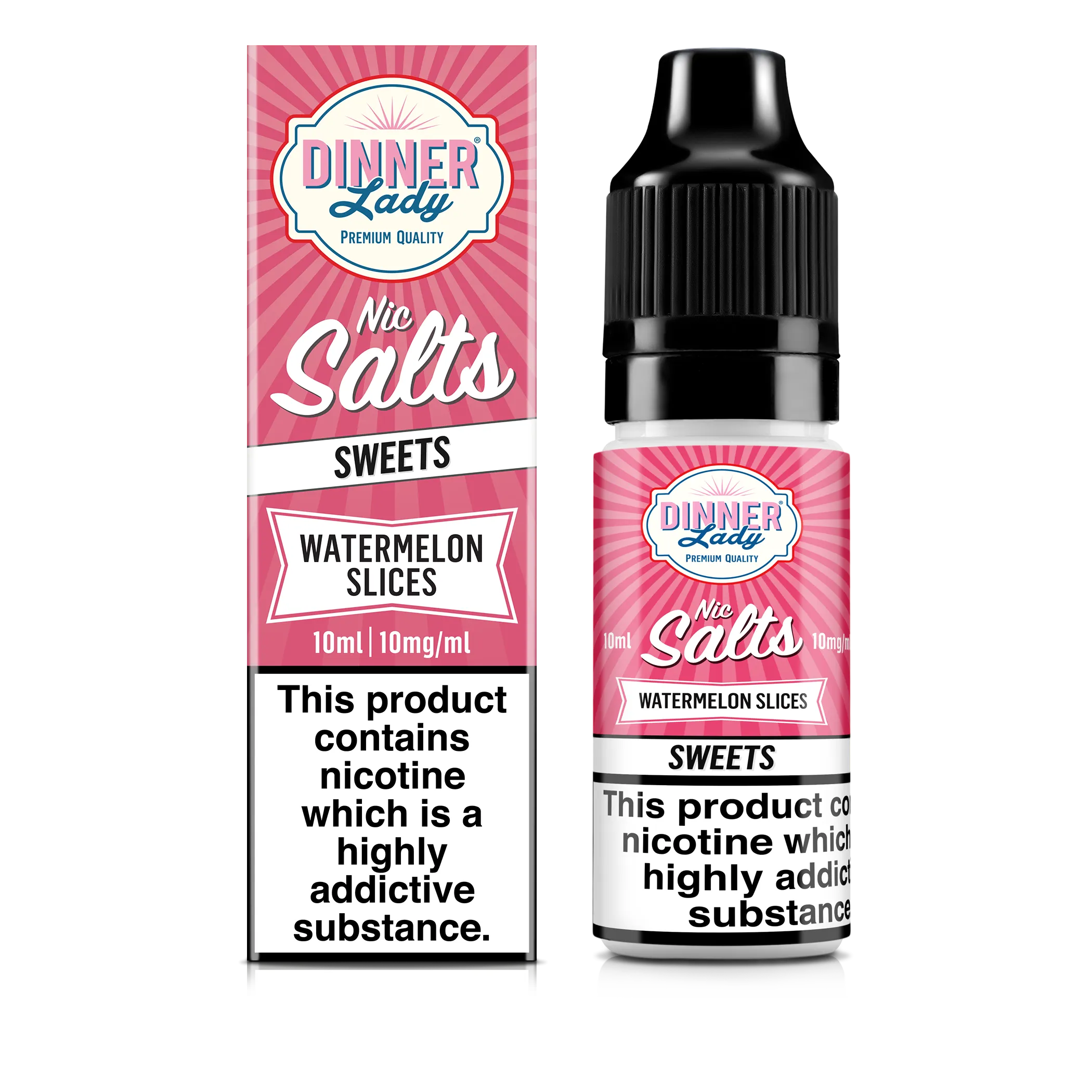 Watermelon Slices Nic Salts 50:50 10ml E-Liquid