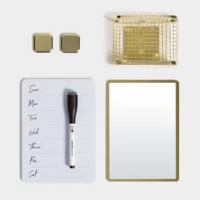 Weekly Plan Locker Kit Gold