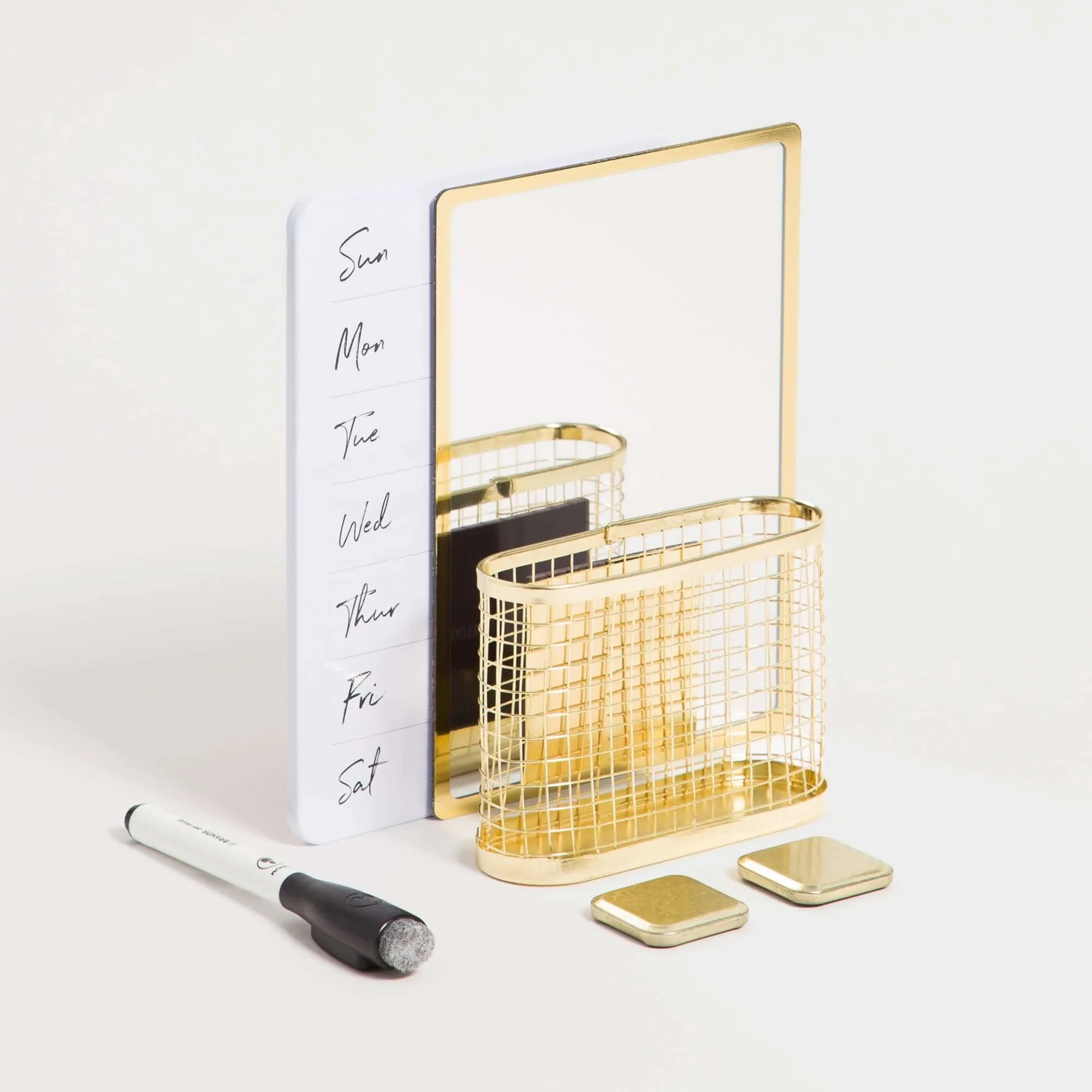 Weekly Plan Locker Kit Gold