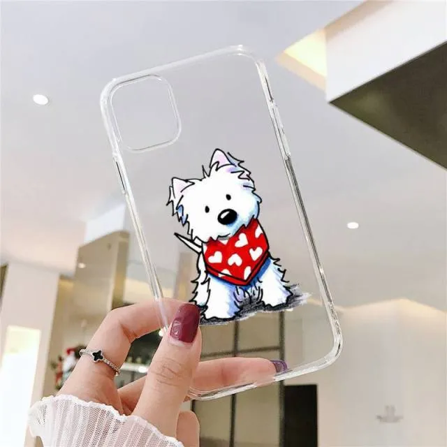 Westie iphone cases by SB
