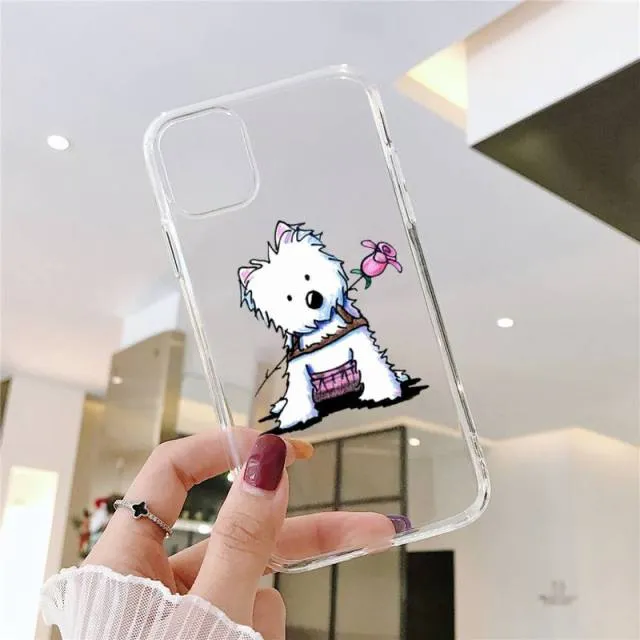 Westie iphone cases by SB